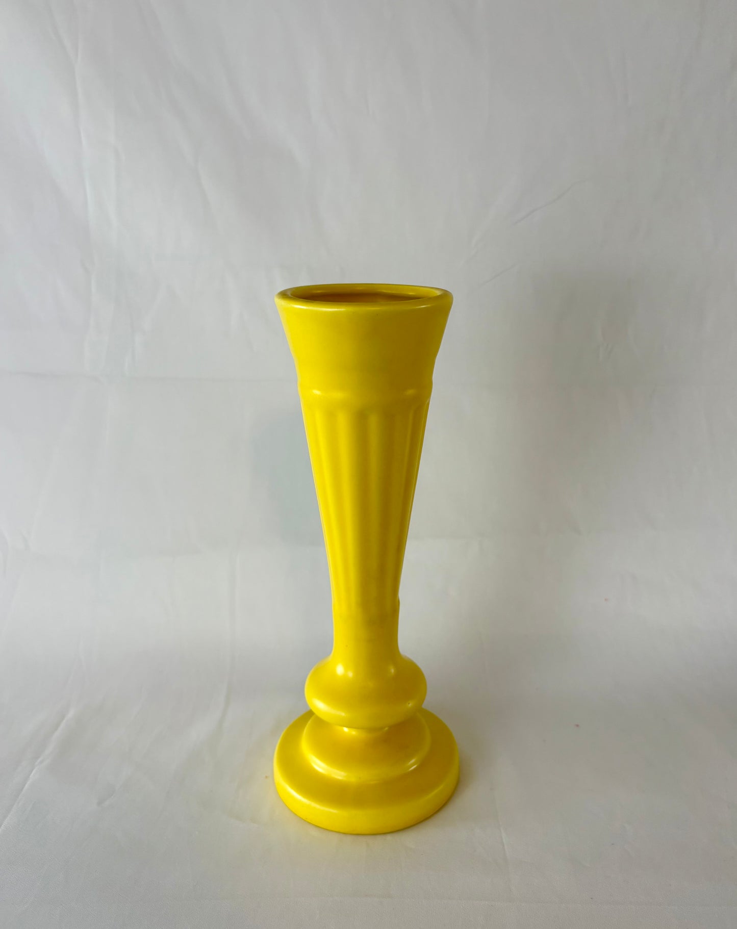 Haeger Yellow Vase