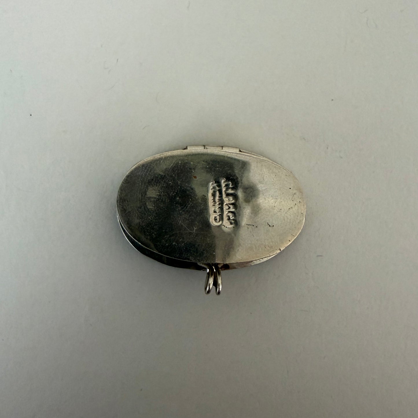 Vintage Abalone Pill Bix