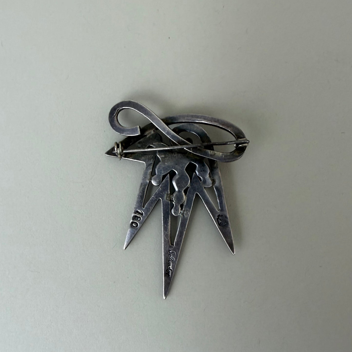 Vintage Salvador Terran Modernist Brooch