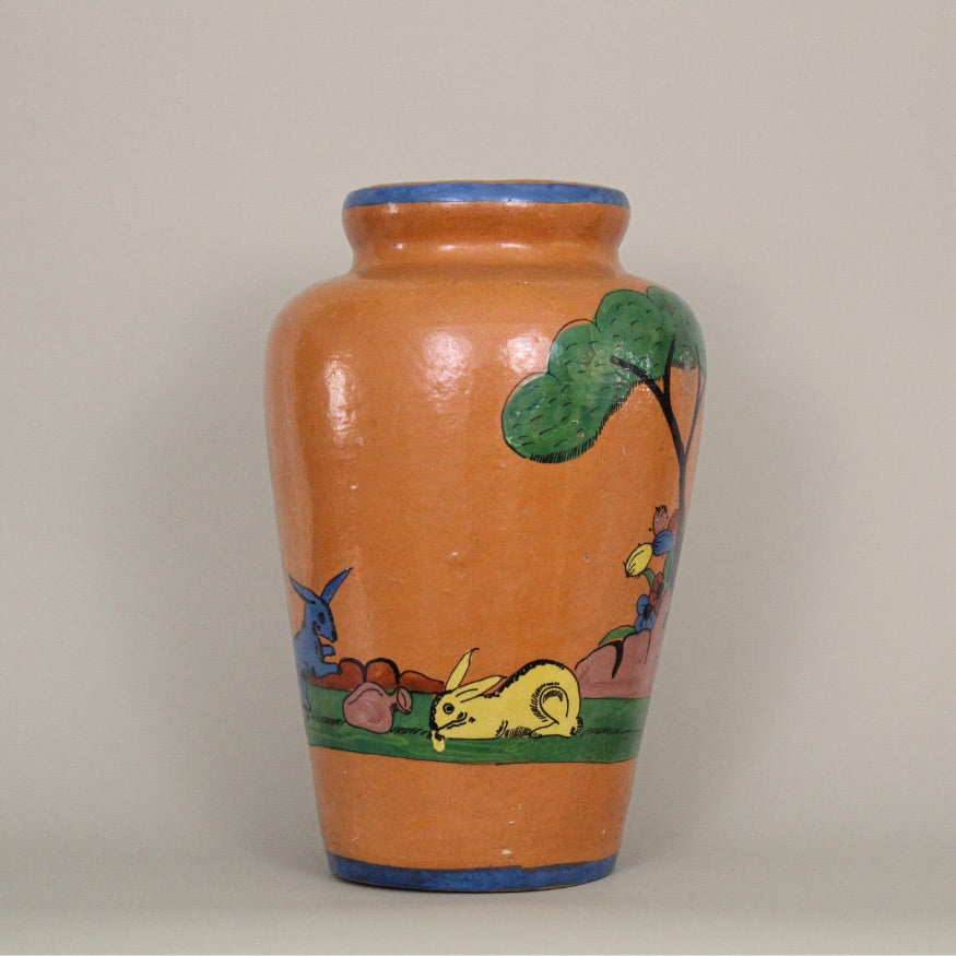 Vintage Mexican Terra Cotta Vase
