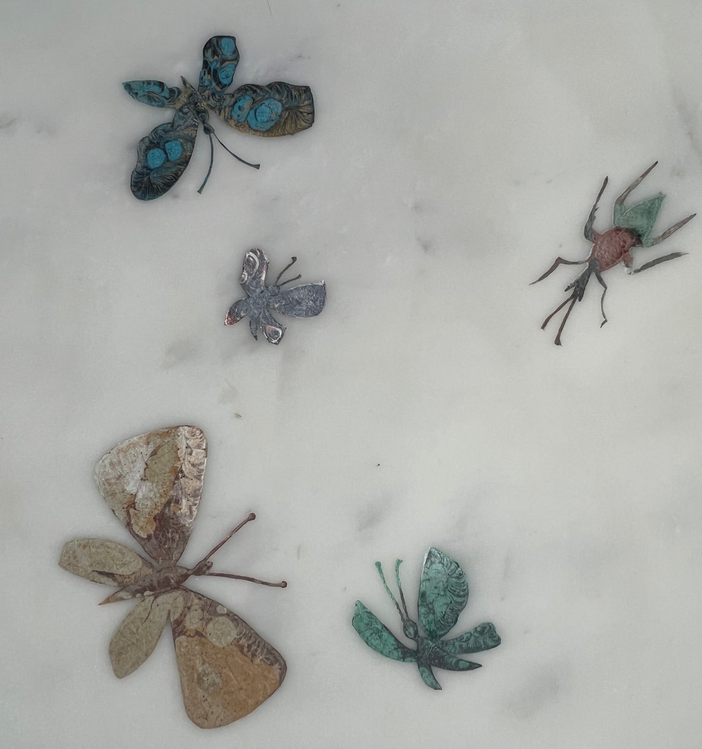 Vintage Italian Butterfly Cocktail Table