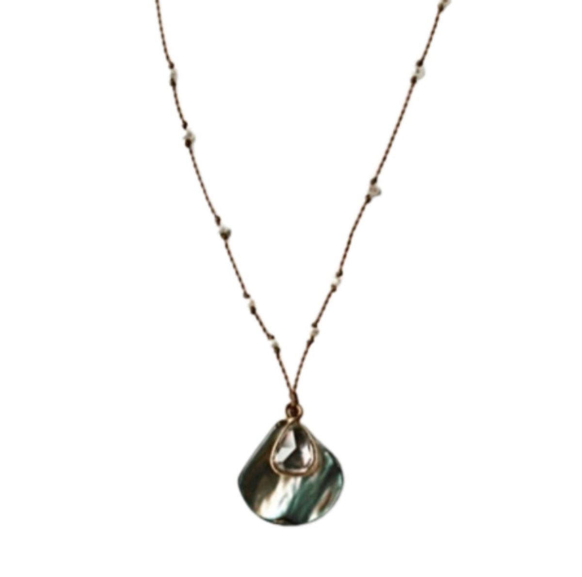 Song of the Sea Necklace w/ Sapphire