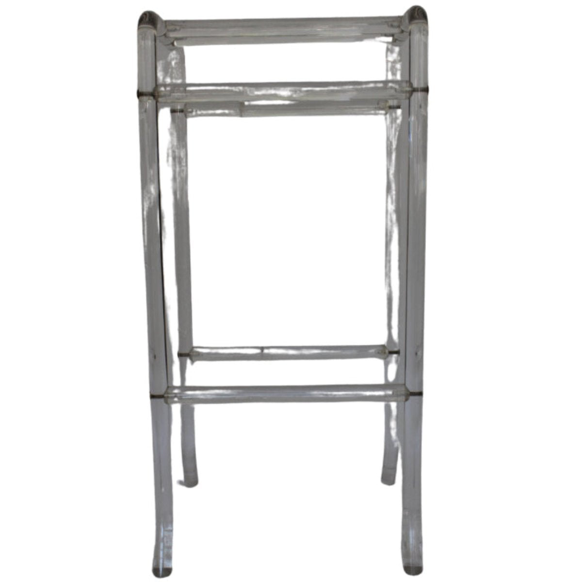 Vintage Lucite Towel Stand