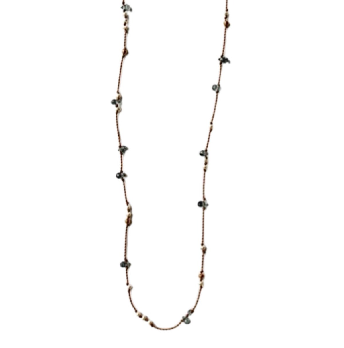 Dewdrop Necklace with Sapphires