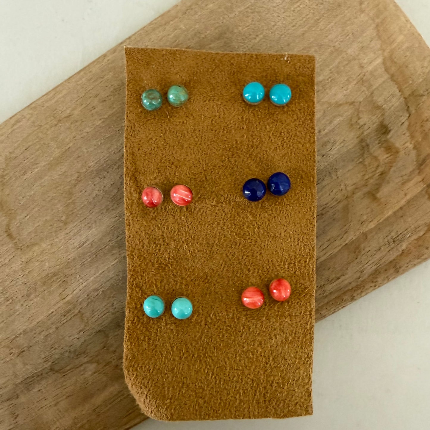 Stud Stone Earrings