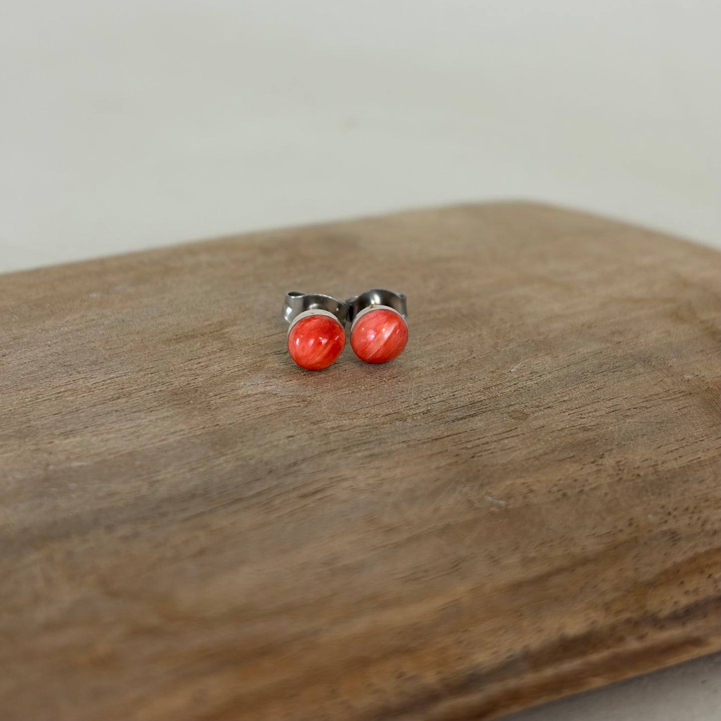 Stud Stone Earrings