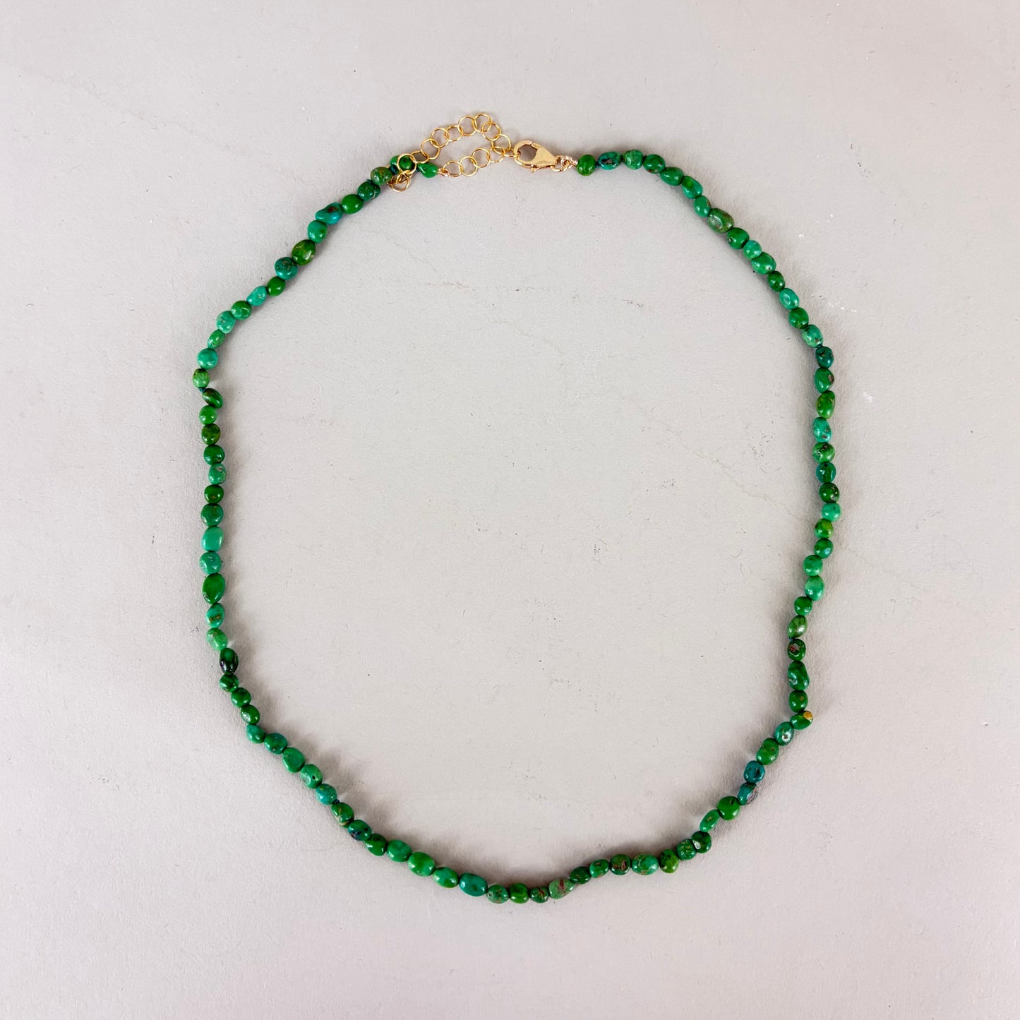 Turquoise Seed Necklace