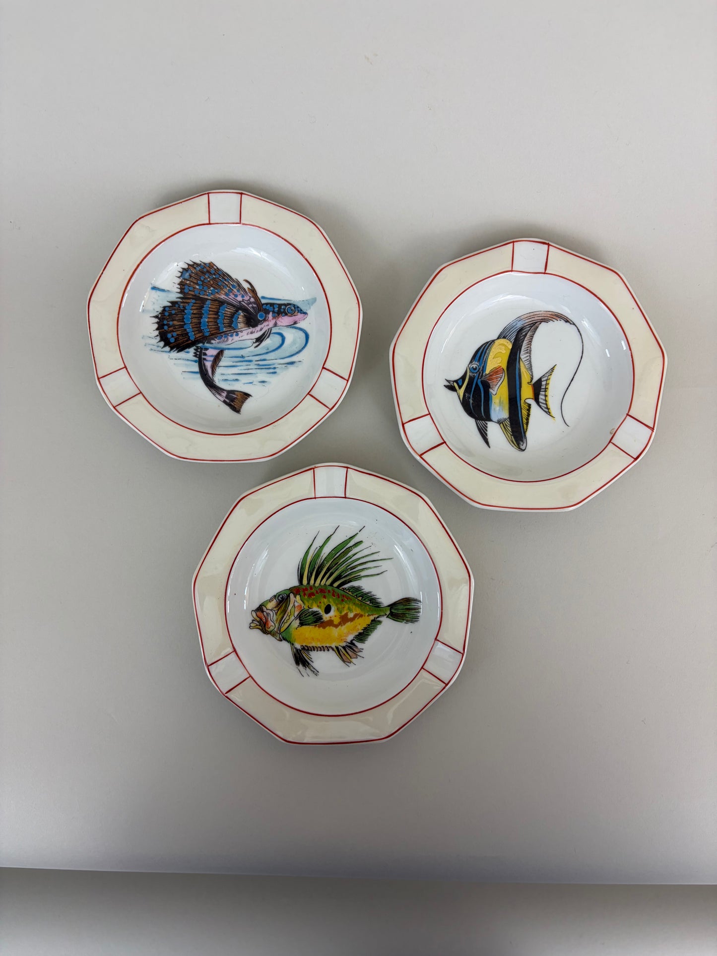 Vintage Hand Painted Limoges Ashtray