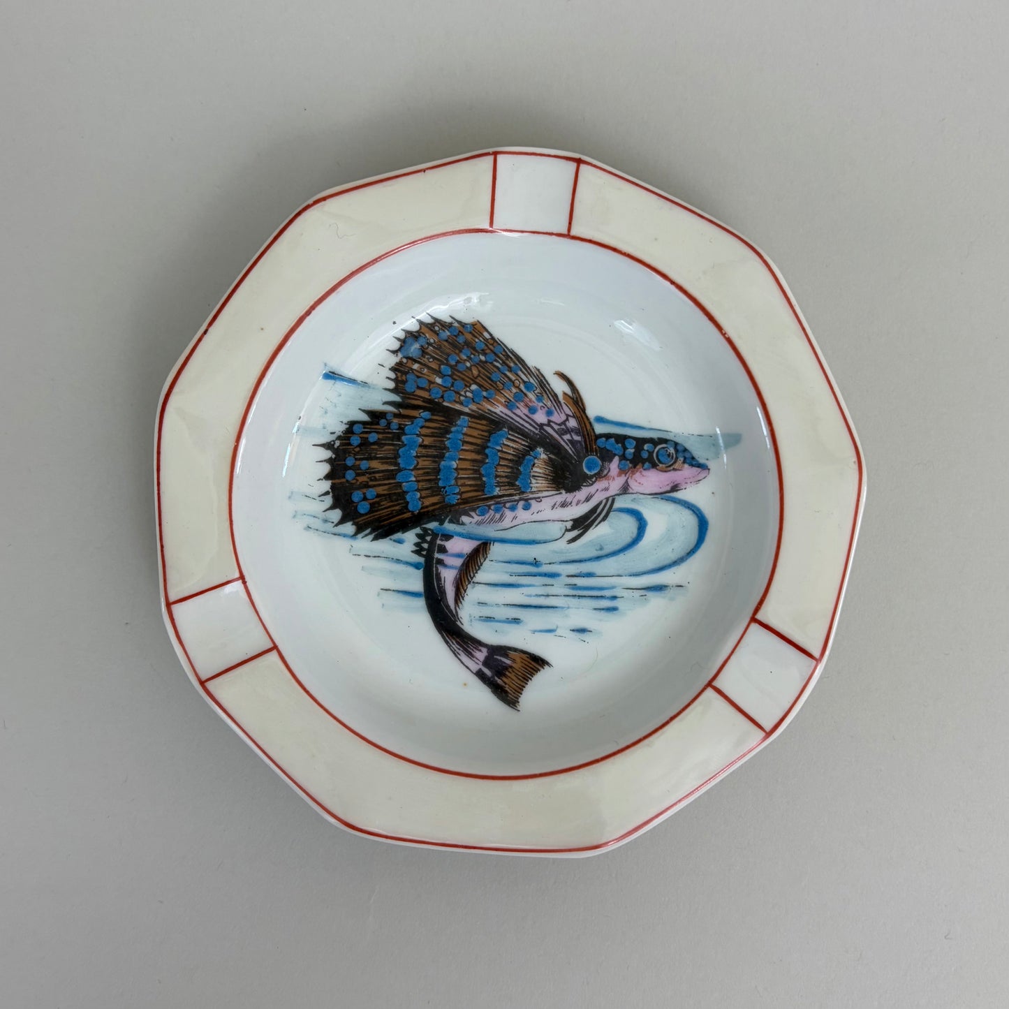 Vintage Hand Painted Limoges Ashtray