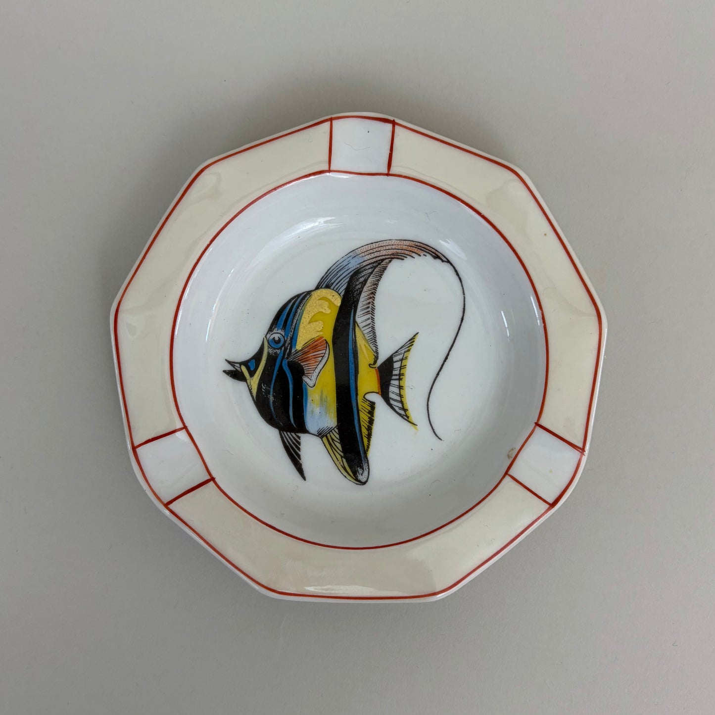 Vintage Hand Painted Limoges Ashtray