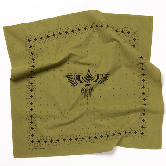 “feel the fear” Green Bandana