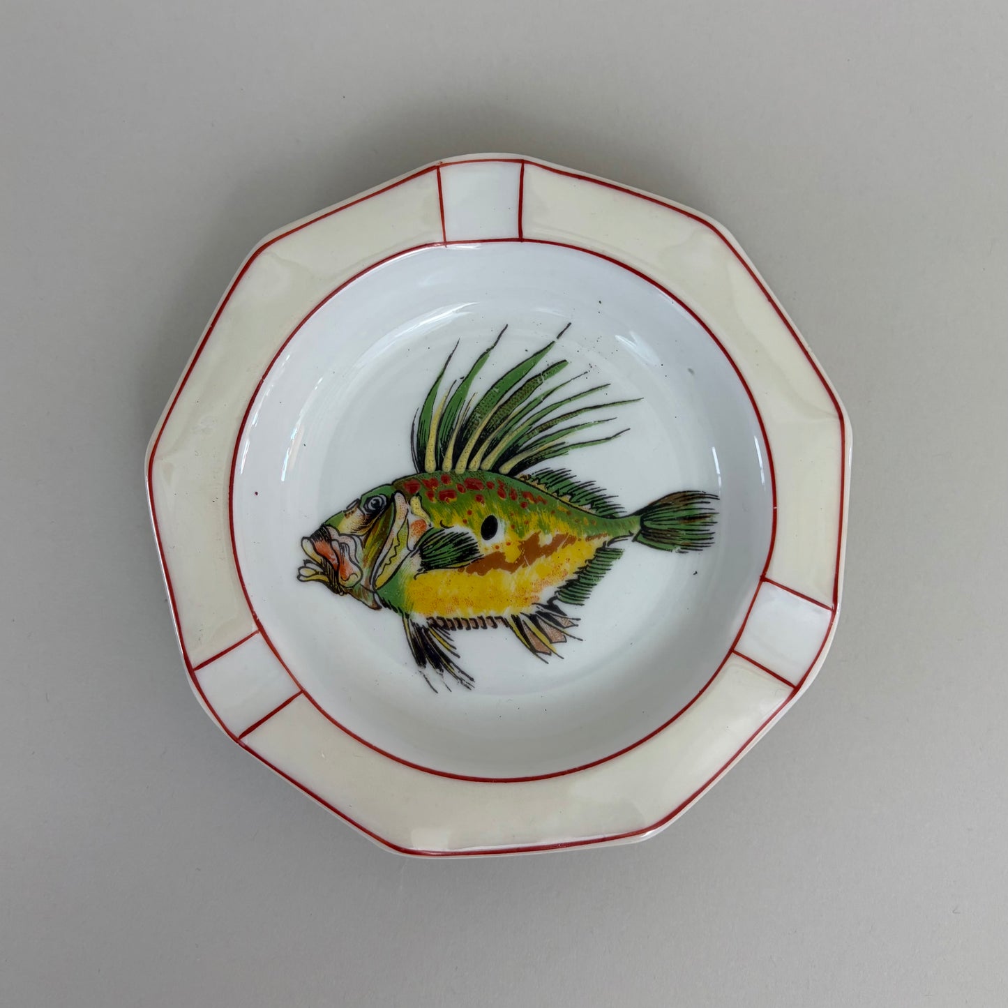 Vintage Hand Painted Limoges Ashtray