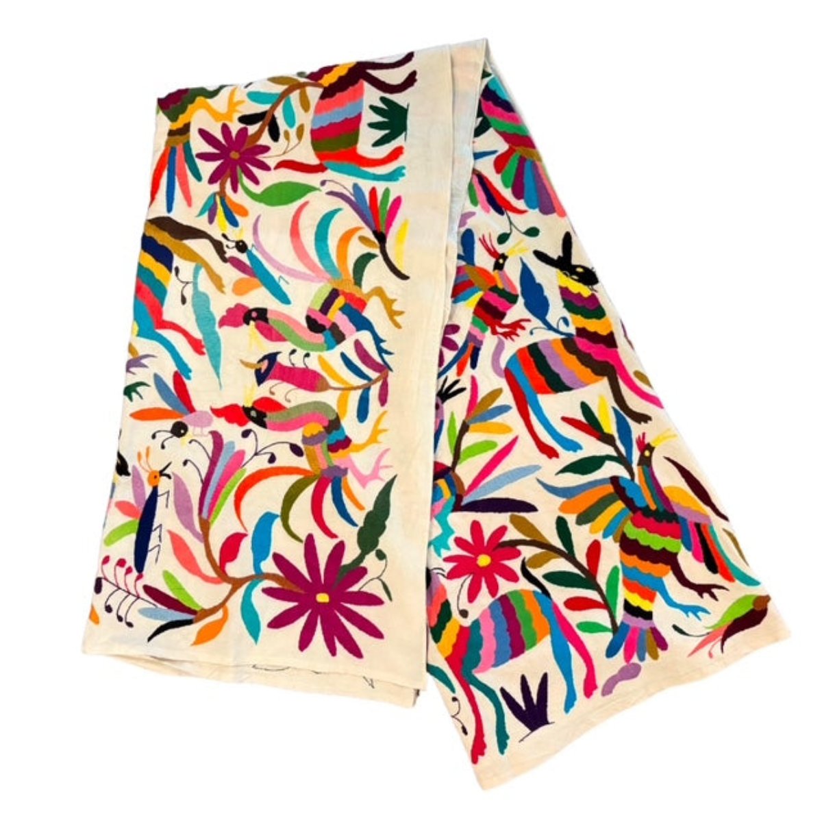 Multi-colored Otomi Textile