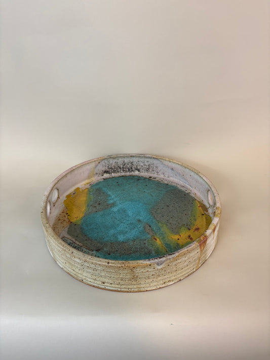 Sunja Park Flat Tray w/ Finger Holes