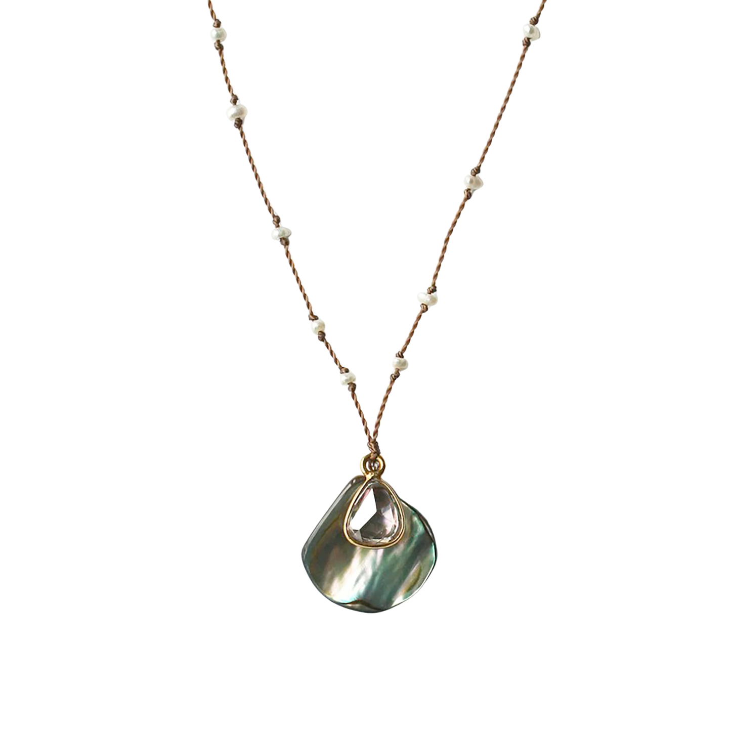 Song of the Sea Necklace w/ Sapphire